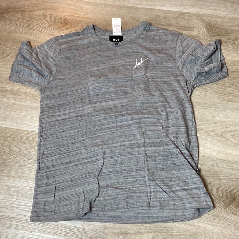 Vintage HUF Tee In Greay New w/ tags Size Large